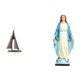 thumbnail image 1 of Escultura de velero,Estatua de velero,decoración de barco de vela,velero,Figura decorativa de resina con forma de velero,Estatua católica,Colección religiosa de estatuas de la Virgen María, 1 of 7