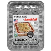 Handi-Foil Aluminum Super King Giant Lasagna Pan 1 Count per pack.
