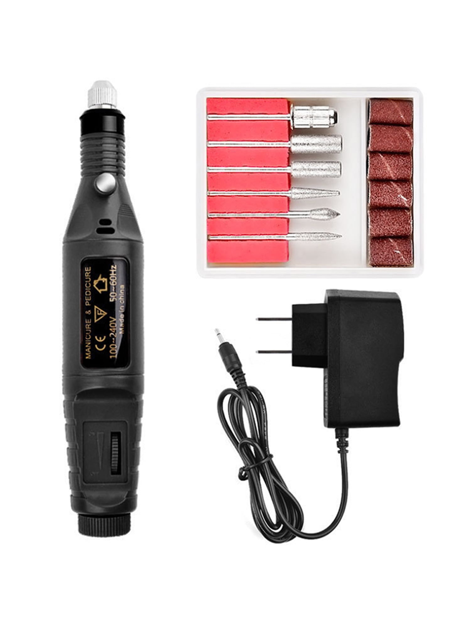 Electric Nail File Drill Portable Professional Manicure Pedicure