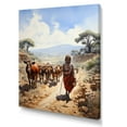 thumbnail image 2 of Designart "Tribes Himba African Nomadic I" African Tribes Canvas Art Print, 2 of 5
