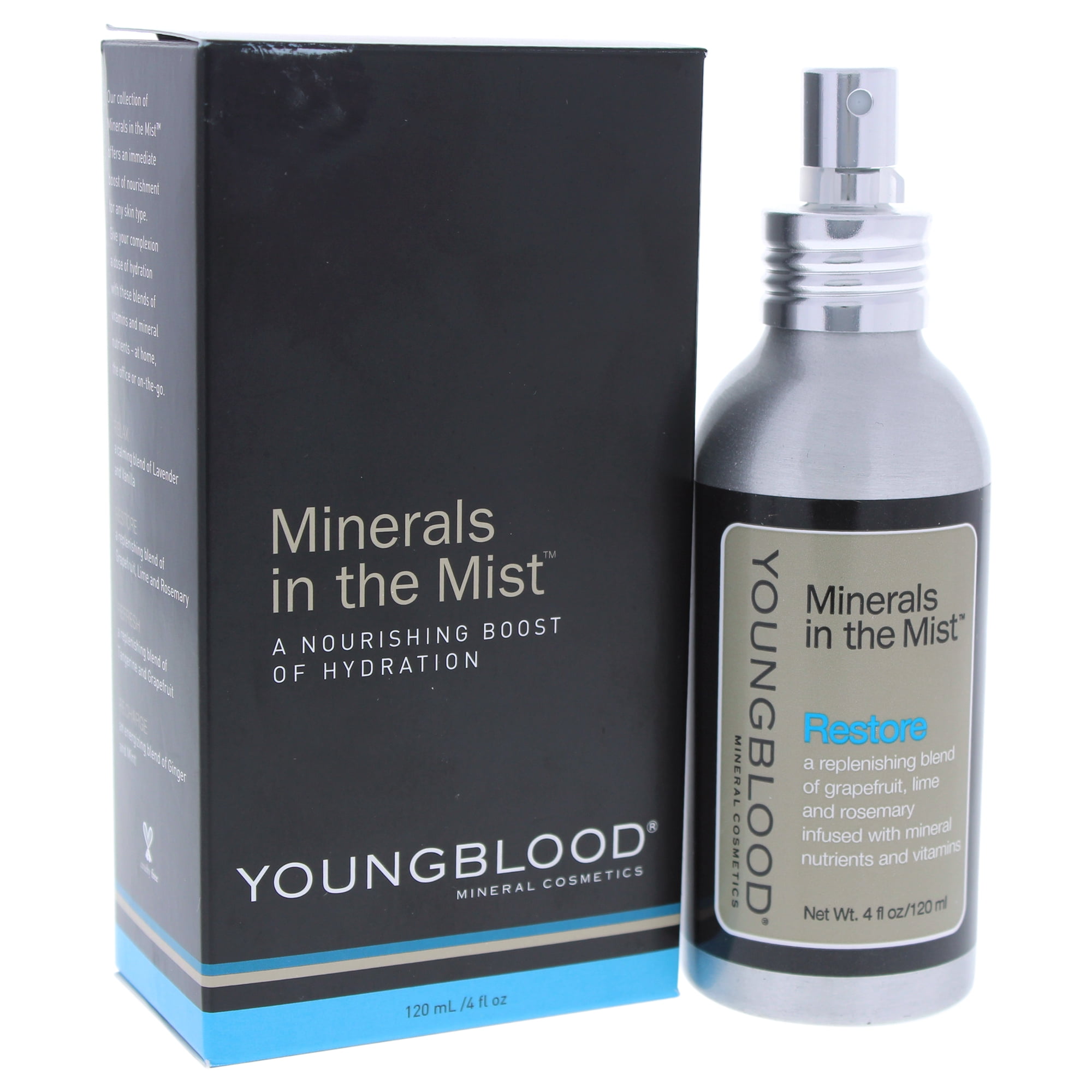 Minerals in The Mist - Restore by Youngblood for Women - 4 oz Mist