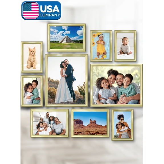 Icona Bay Maestro Picture Frames Gallery Set of 10 Multiple Colors