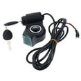 thumbnail image 3 of Accessories Scooter Motorbike Electric Bicycle Refitting Parts E-Bike Thumb Throttle With Key Battery Level Display Power Switch Lock, 3 of 8