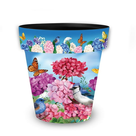 Briarwood Lane Geraniums in Bloom Medium Planter