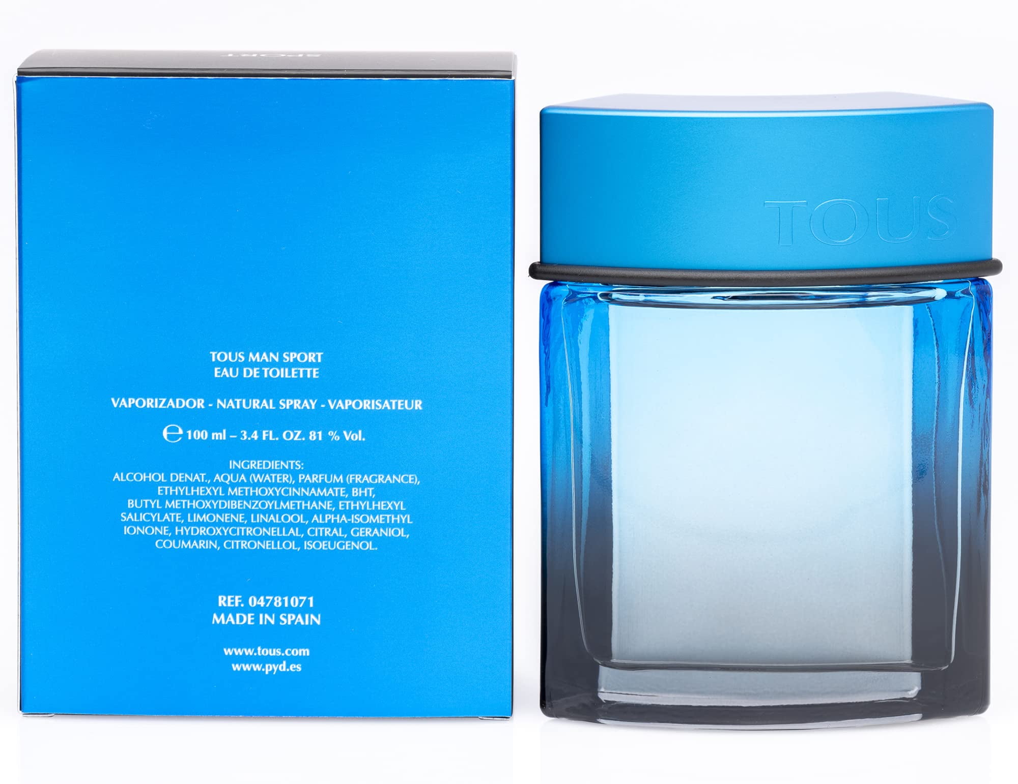 Perfume TOUS Man Sport Eau de Toilette 100 ml Walmart en línea