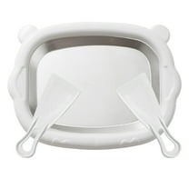 1Pc Rolled Ice Cream Machine,Instant Cold Plate,Frozen Yogurt Machine,Freezer Bowl,Frozen Yogurt Rolls Tray,Ideal for Making Rolled Ice Cream Soft Serve Slushies Frozen Yogurt Sorbet and Gelato,White