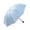 Light Blue, variant on Fridja Manual Three-fold Umbrella Black Glue Sunscreen Sunshade Umbrella Folding Sun Umbrella Umbrella Clearance