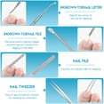 thumbnail image 4 of Kit de tratamiento para uñas encarnadas Malyscent con gotas y herramientas, 4 of 7