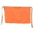 thumbnail image 1 of 7 Kinds Of Solid Color High-Quality Short Aprons With Two Pockets Are Suitable For Bar And Restaurant Waiters And Waiters[yellow], 1 of 5