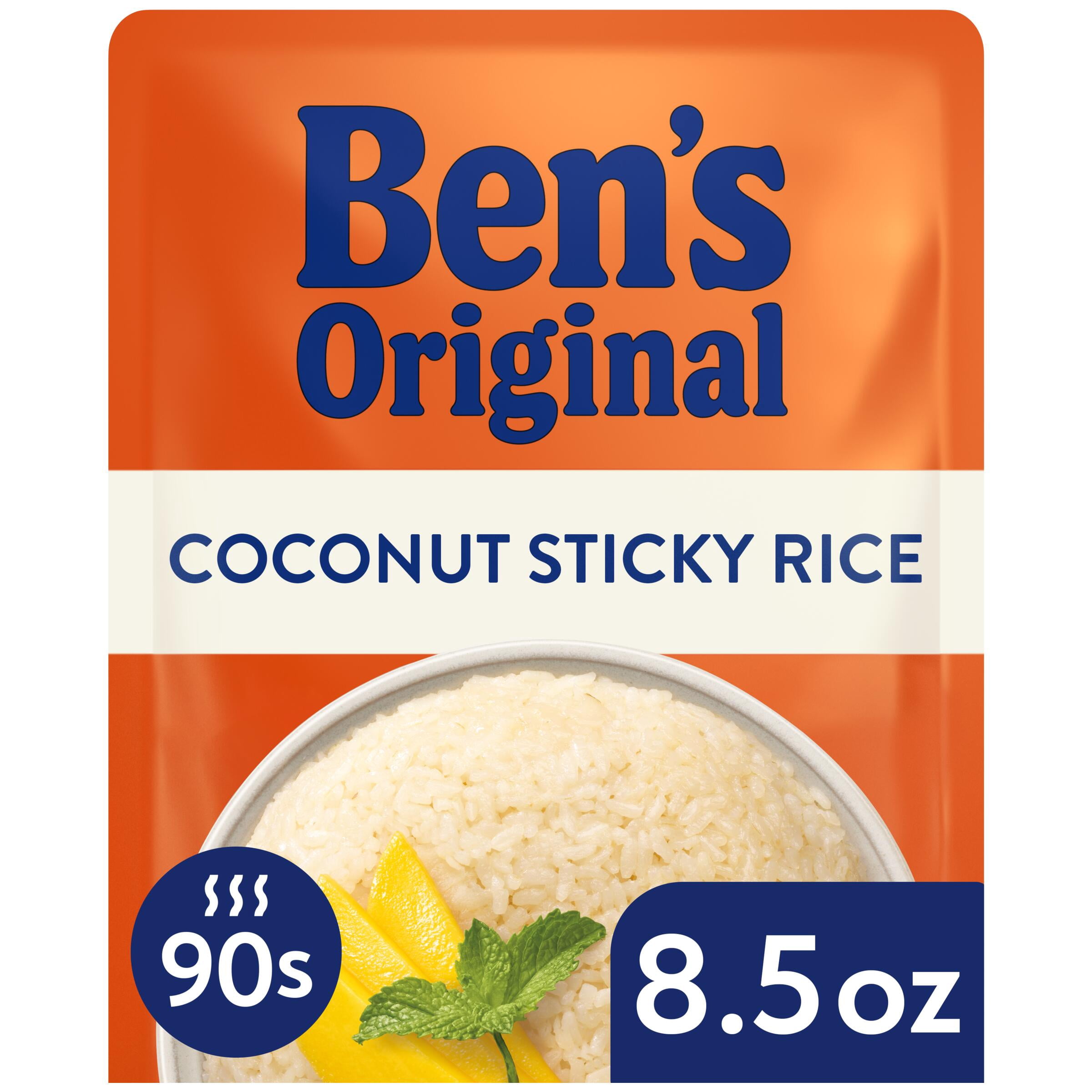 (2 pack) Ben's Original Coconut Sticky Rice Ready Rice