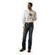 thumbnail image 5 of Camisa Ariat Team Logo Twill Blanca México, 5 of 6