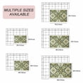thumbnail image 6 of Sage Green Boho Outdoor Rug 5x8 Ft, Non Slip Washable Area Rug, Rustic Southwest Plants Motifs Patio Rugs Carpet Runner, Large Floor Mat for Indoor/Outdoor Deck Porch Camping, 6 of 8