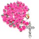thumbnail image 2 of Collar de rosario con cruz de cerámica suave, joyería sagrada, adorno decorativo, 2 of 5