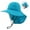 Blue, variant on Unisex Lightweight Mesh Sun Hat – Foldable Fishing Cap with Neck Flap for Outdoor Hiking, Dark Gray