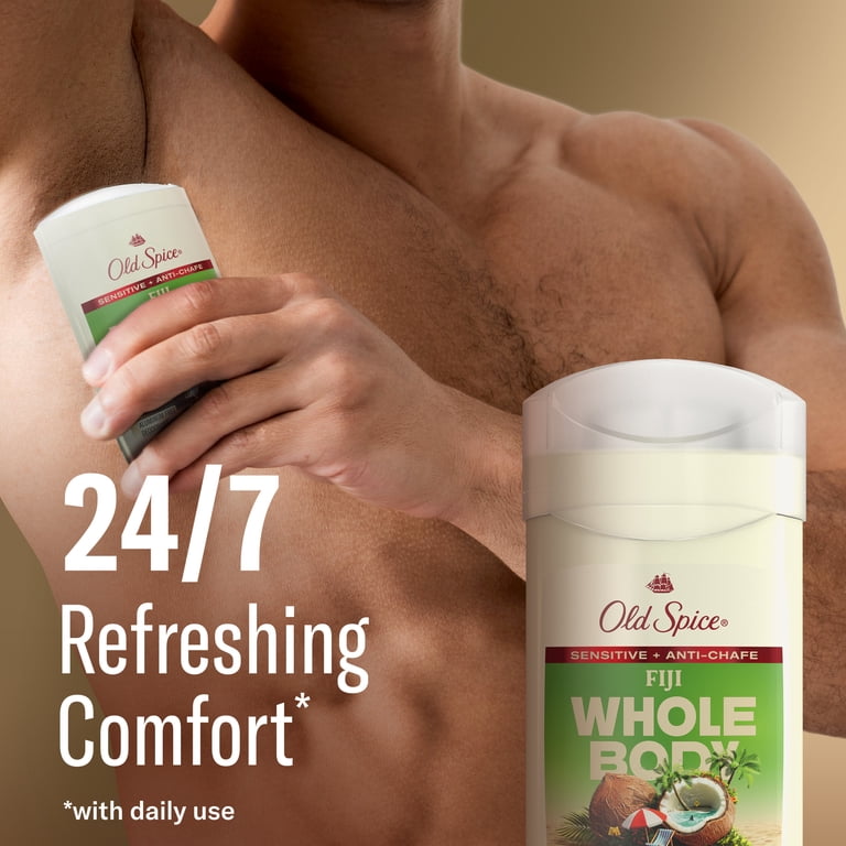 Old Spice, Whole Body Deodorant Stick, Fiji Total Body, 3 oz