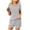 Gray, variant on GERsome Womens Pajama Sets 2 Piece Soft Short Sleeve Tops and Shorts Sleepwear V Neck Pjs Lounge Set S-2XL (Purple,L)