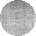 thumbnail image 1 of Ahgly Company Indoor Round Persian Gray Traditional Area Rugs, 6' Round, 1 of 1