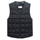 thumbnail image 2 of Chaqueta sin mangas de plumón de pato para hombre, Parka cortavientos de invierno, chaleco grueso cálido, ropa de abrigo informal para hombre, chaleco de nieve con bolsillos, 2 of 5