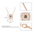thumbnail image 4 of TopLLC Colliers & Pendentifs Bohème 100 Langues I You Projection Pendentif Collier Cadeau Projection Collier, 4 of 8