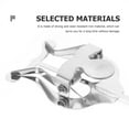 thumbnail image 3 of ELAYARD 1Pcs Music Score Stand Tuba Music Score Rack Iron Silver For Musicians, 3 of 7