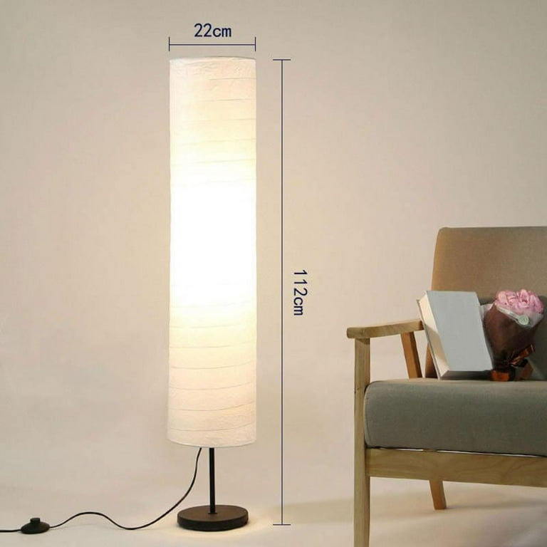 2x Paper Floor Lamp Shade Floor Standing Lamps for Bedrooms Floor Lamps Shade