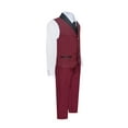 thumbnail image 3 of Boys Premium 7 Piece Formal Vest Sets – Shawl Lapel-Many Colors, 3 of 7