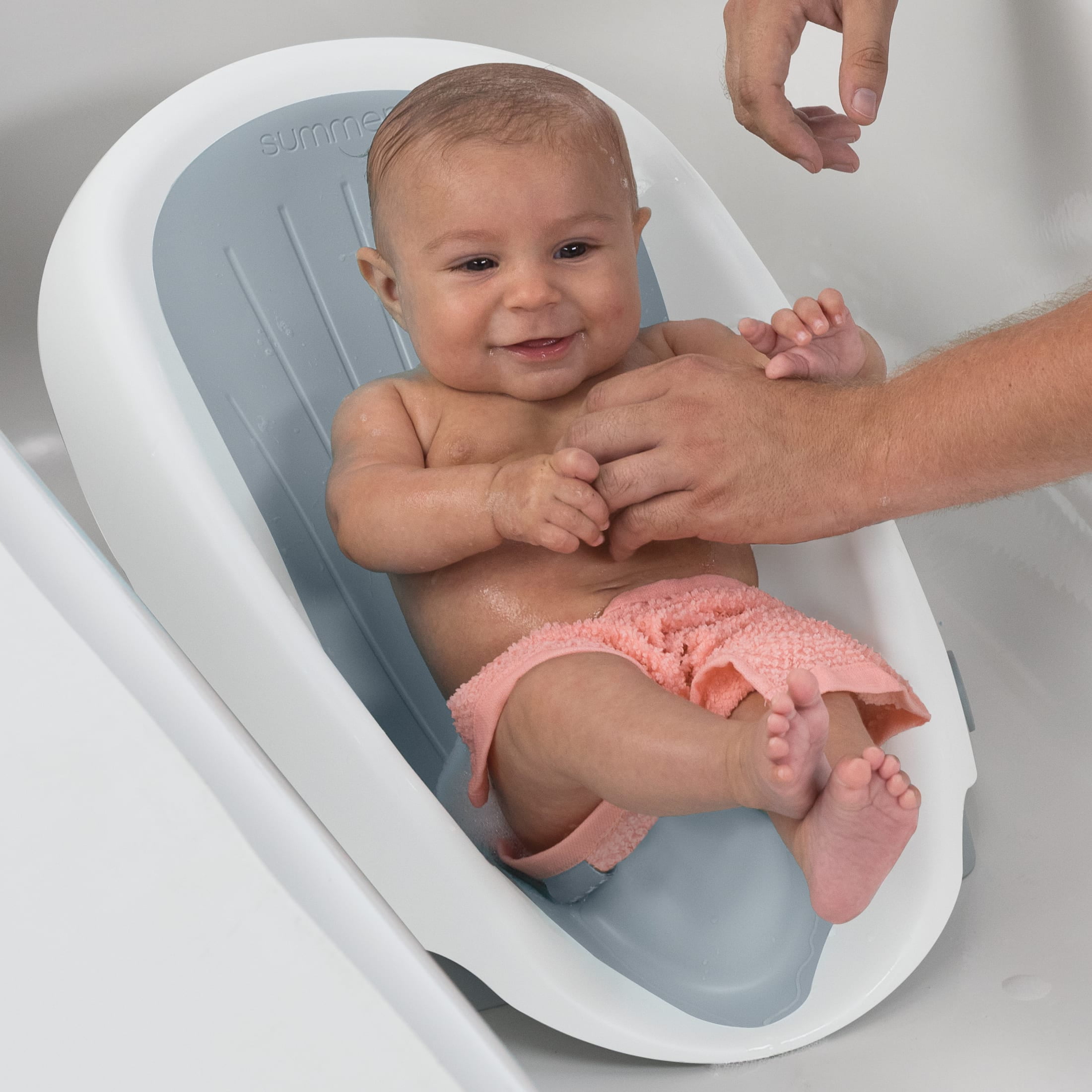 Summer® Clean Rinse Baby Bather (Gray)