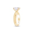 thumbnail image 4 of AFFY Asscher Cut Cubic Zirconia Solitaire Anniversary Ring in 14k Yellow Gold Over Sterling Silver Size - 12.5, 4 of 6