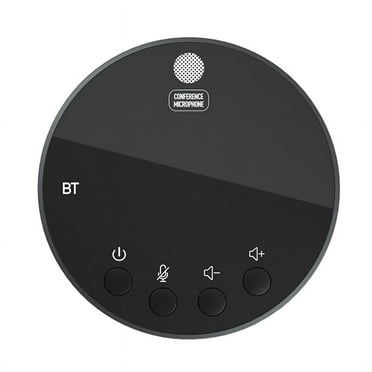 Desktop USB Conference Speakerphone BT 360° Omnidirectional Condenser Microphone PC Computer Mic with Speaker Mute