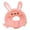 C, variant on kojbhygd Soft Cone Cats, Cute Rabbit Shape Cat Donut Collar, Pink Cat E Collar, Lightweight Cats Cones to Stop Licking, After Surgery Pets Small Dogs Kittes