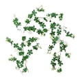 thumbnail image 1 of Artificial Rose Vine Rattan Wall Decor,Outdoor Garden UV Resistant Faux Floral for Patio Balcony Planter Decoration, 1 of 5