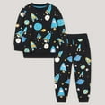 thumbnail image 7 of MEZZALL Boys Long Sleeve Rocket Print Hoodie And Pants Toddler Athletic Two Piece Outfits Sets Comfort Teen Clothes Sets, 7 of 7