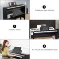 thumbnail image 3 of 61 88 Key Piano Keyboard Cover Waterproof Electronic Digital Piano Dust Cover, 3 of 7
