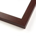 thumbnail image 2 of 19.75x27.5 Dark Brown Real Wood Picture Frame Width 0.75 inches | Interior Frame Depth 0.5 inches |, 2 of 7