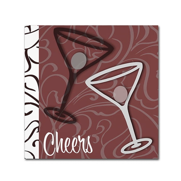 Trademark Fine Art "Cheers I" Canvas Art by Color Bakery