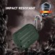 thumbnail image 3 of Funda para AirPods Pro, funda de TPU resistente a prueba de golpes compatible con Apple AirPods Pro (verde medianoche), 3 of 4