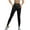 Black, variant on ibuvkizy Leggings for Women Clearance!Women'S Long Solid Color Hip Lift Fitness High Waist Stretch Gloss Leggings Yoga Pants Coffee,S