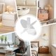 thumbnail image 3 of Jarrón con sujetalibros para flores | Jarrón acrílico transparente – Centro de mesa floral con sujetalibros para sala de estar, estudio, dormitorio, decoración de oficinas, 3 of 5