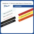thumbnail image 5 of Brother P-Touch TZE-M355 White Print on Premium Matte Black Laminated Tape, 5 of 7
