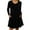 Black, variant on Maplenight Sparkly Formal Dresses for Women Long Sleeve Evening Holiday Party Cocktail Dress Elegant Wedding Guest Dresses
