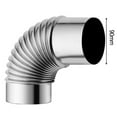 thumbnail image 1 of Bgsha Tuyau de Cheminée en Acier pour Cuisinière, 1 of 8