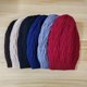 thumbnail image 3 of Gorro de otoño e invierno para mujer, gorro de lana con protección para los oídos, gorro de confinamiento cálido de doble capa, gorro de lana engrosado, gorro de pelo suelto, 3 of 5