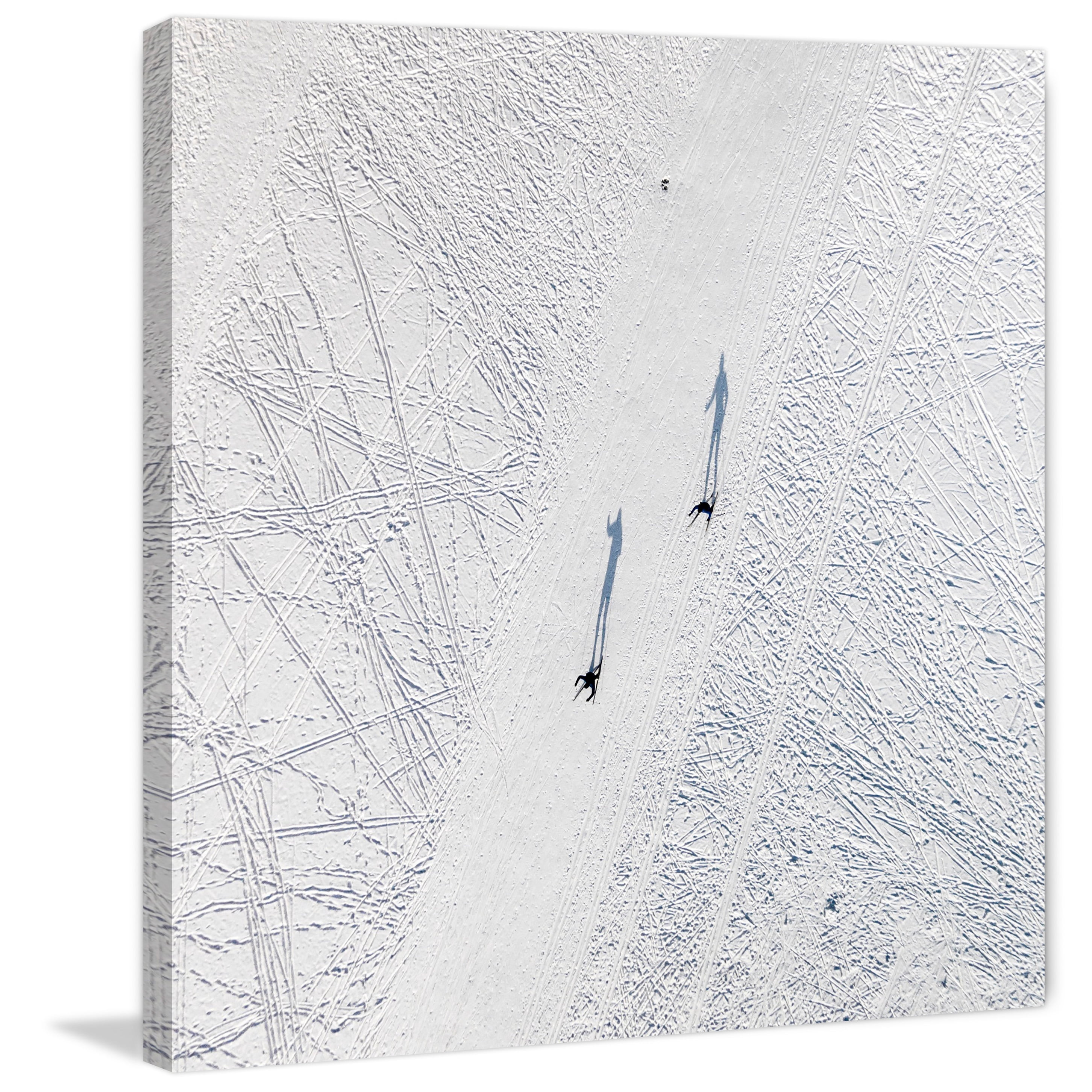 Marmont Hill "Two Travelers" by Karolis Janulis Painting Print on Wrapped Canvas
