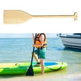 thumbnail image 6 of yotijay Wood Paddle 80 cm Lightweight Wood Paddle Stylish Handheld Beach Decoration Boat Wood Color, 6 of 8