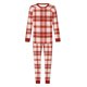 thumbnail image 5 of Pijama navideño para hombre, blusa y pantalones con estampado navideño a cuadros., 5 of 5