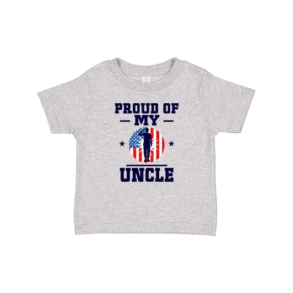 Inktastic Military Uncle Proud Nephew Boys or Girls Baby T-Shirt