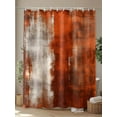 thumbnail image 4 of Shower Curtains Abstract Paint Art Graffiti Lattice Bath Curtain Red Gray Waterproof Bathroom Shower Curtain Set with Hooks Decoration 36 x 72 Inches, 4 of 7