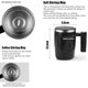 thumbnail image 2 of Taza de Café Automática con Agitación Magnética Recargable e Impermeable (415 ml) - Negra, 2 of 5
