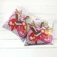thumbnail image 6 of Ambesonne Ice Cream Throw Pillow Cover 2 Pack, Flowers Deserts, 18", Multicolor, 6 of 7