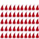 thumbnail image 3 of 1-100 piezas de mini gorros de Papá Noel para botellas de vino, piruletas, tapas de caramelos, soporte para vajilla navideña, tapas para botellas, sombreros, decoración para fiestas navideñas, 3 of 5